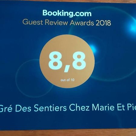 Au Gre Des Sentiers Chez Marie Et Pierre Bed & Breakfast Saint-Die-des-Vosges ภายนอก รูปภาพ